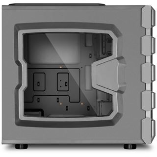 Sharkoon BD28 Gunmetal mit Sichtfenster Midi Tower ohne Netzteil