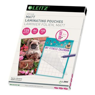 Leitz Folientaschen125micA4matt100