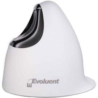 Evoluent VerticalMouse 4 Bluetooth weiß/grau (kabellos)