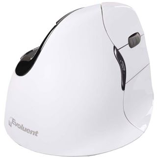 Evoluent VerticalMouse 4 Bluetooth weiß/grau (kabellos)