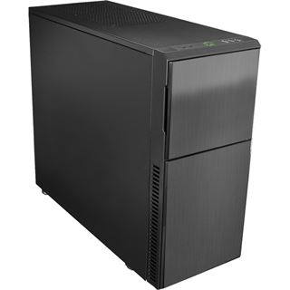 Nanoxia Deep Silence 3 ged&auml;mmt Midi Tower ohne Netzteil anthrazit