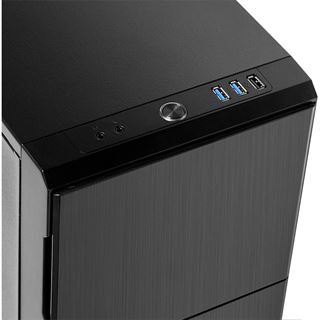 Nanoxia Deep Silence 3 ged&auml;mmt Midi Tower ohne Netzteil anthrazit