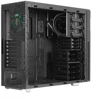 Nanoxia Deep Silence 3 ged&auml;mmt Midi Tower ohne Netzteil anthrazit