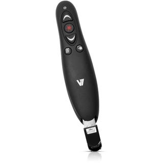 V7 Wireless Presenter 2.4 GHz schwarz