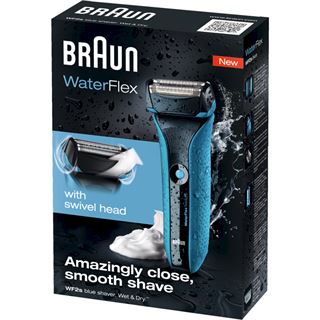 Braun Rasierer Waterflex WF2s Wet/Dry bl/sw