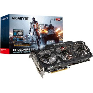 4096MB Gigabyte Radeon R9 290X WindForce 3X OC Aktiv PCIe 3.0 x16