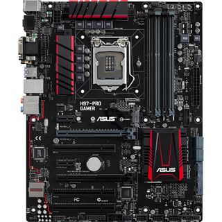 Asus H97-Pro Gamer Gaming MB Intel H97 So.1150 Dual Channel DDR3 ATX