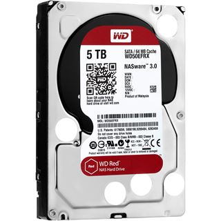 5TB WD Red WD50EFRX 64MB 3.5" (8.9cm) SATA 6Gb/s