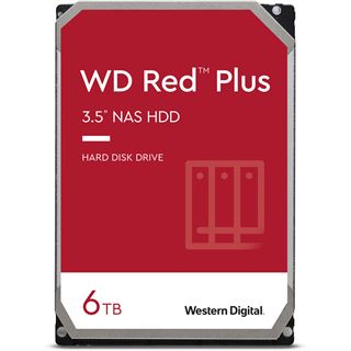 6TB WD Red Plus WD60EFRX 64MB 3.5" (8.9cm) SATA 6Gb/s