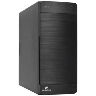 Cooltek X3 Midi Tower ohne Netzteil schwarz