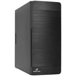 Cooltek X3 Midi Tower ohne Netzteil schwarz