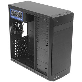 Cooltek X3 Midi Tower ohne Netzteil schwarz