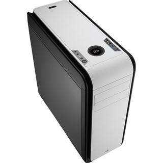 AeroCool DS 200 White Edition gedämmt Midi Tower ohne Netzteil