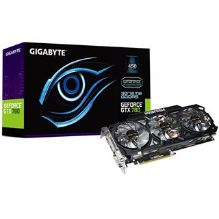 3GB Gigabyte GeForce GTX 780 WindForce 3x Rev 2.0 Aktiv PCIe 3.0 x16