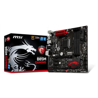 MSI B85M Gaming Intel B85 So.1150 Dual Channel DDR3 mATX Retail