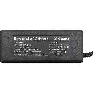 Xilence Mini Universal Notebook Netzteil 120W schwarz