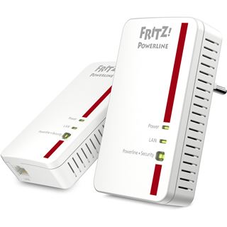 AVM FRITZ!Powerline 1000E 1200 MBit/s 1x LAN 10/100/1000 2er Pack