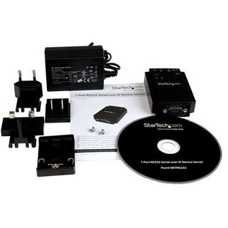 Startech 1-Port Geräteserver für RS232-Geräte