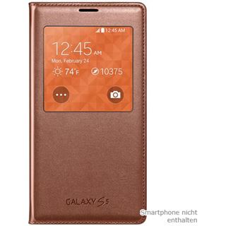 Samsung S-View Kunstleder/Kunststoff Flip-Cover für Samsung
