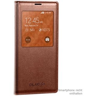 Samsung S-View Kunstleder/Kunststoff Flip-Cover für Samsung