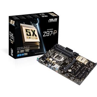 Asus Z97-P Intel Z97 So.1150 Dual Channel DDR3 ATX Retail