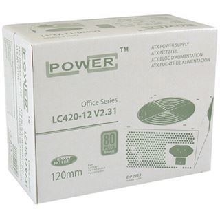 350 Watt LC-Power LC420-12 V2.31 Non-Modular 80+ Bronze