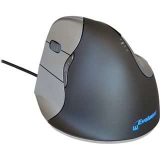 BakkerElkhuizen VerticalMouse 4 Links USB anthrazit/silber