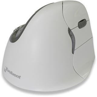BakkerElkhuizen VerticalMouse 4 Rechts USB weiß/grau