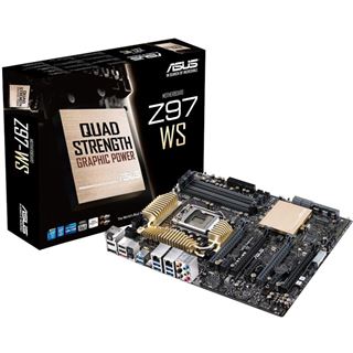 Asus Z97-WS Intel Z97 So.1150 Dual Channel DDR3 ATX Retail
