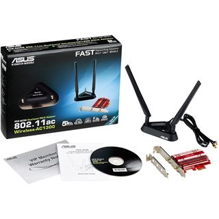 ASUS PCE-AC56 AC1300 PCIe WLAN Karte
