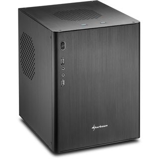 Sharkoon CA-M ITX Tower ohne Netzteil schwarz