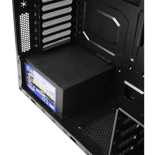 Cooltek Antiphon Airflow gedämmt Midi Tower ohne Netzteil schwarz