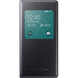 Samsung S View Kunstleder Flip-Cover f&uuml;r Samsung Galaxy S5 Mini
