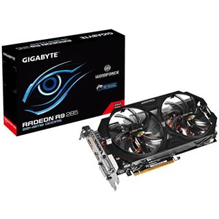 2GB Gigabyte Radeon R9 285 Windforce 2X OC Aktiv PCIe 3.0 x16 (Retail)