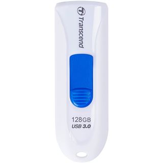 128 GB Transcend JetFlash 790 weiss/blau USB 3.0
