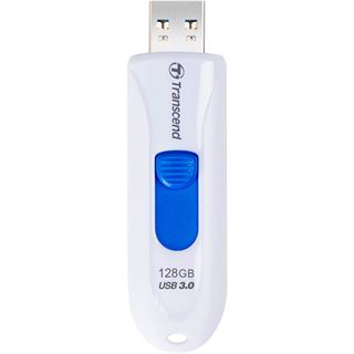 128 GB Transcend JetFlash 790 weiss/blau USB 3.0
