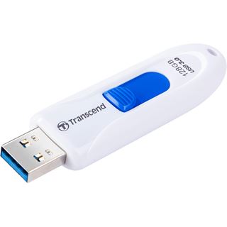 128 GB Transcend JetFlash 790 weiss/blau USB 3.0