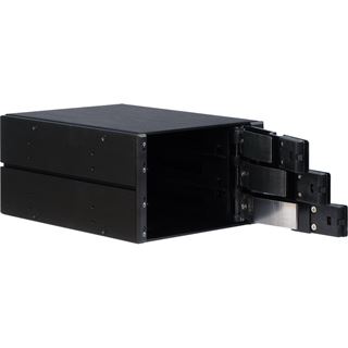 Inter-Tech VT-213 TL 2x5,25" Wechselrahmen für 3x 3.5"