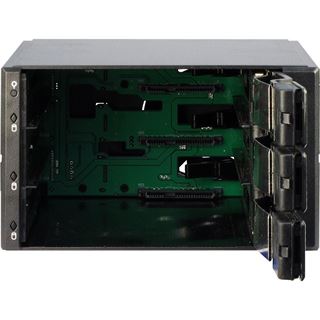 Inter-Tech VT-213 TL 2x5,25" Wechselrahmen für 3x 3.5"