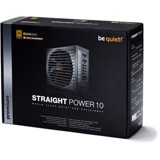 500 Watt be quiet! Straight Power 10 CM Modular 80+ Gold