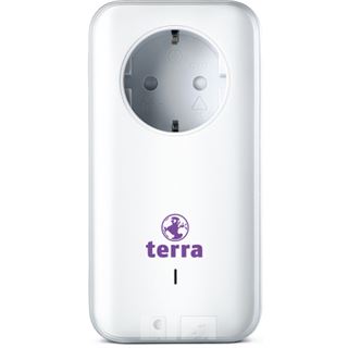 Terra Powerline 500 LAN Pro 500 MBit/s 2x LAN 10/100 1er Pack weiss