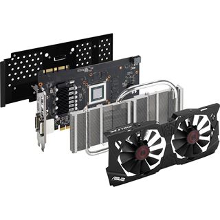 4GB Asus GeForce GTX 970 STRIX OC Edition Aktiv PCIe 3.0 x16 (Retail)