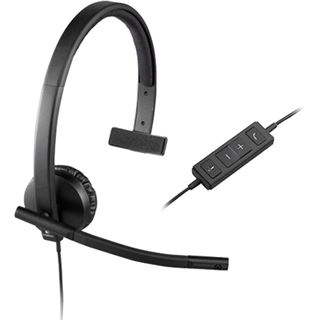 Logitech Mono Headset H570e schwarz
