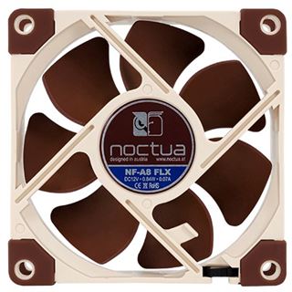 Noctua NF-A8 PWM 80x80x25mm 2200 U/min 17.7 dB(A) braun/beige