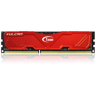 8GB TeamGroup Vulcan Series rot DDR3-1866 DIMM CL9 Dual Kit