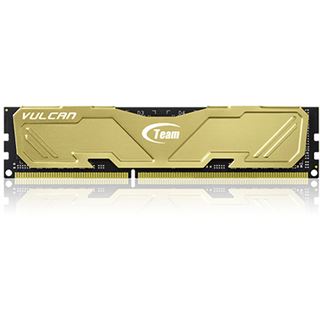 8GB TeamGroup Vulcan Series gold DDR3-2133 DIMM CL10 Dual Kit