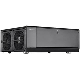 Silverstone Grandia GD10B Desktop ohne Netzteil schwarz