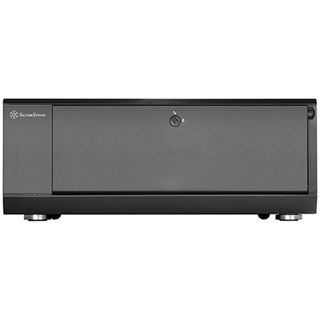 Silverstone Grandia GD10B Desktop ohne Netzteil schwarz