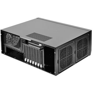 Silverstone Grandia GD10B Desktop ohne Netzteil schwarz