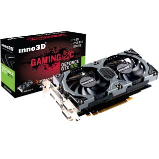 4GB Inno3D GeForce GTX 970 Gaming OC Aktiv PCIe 3.0 x16 (Retail)